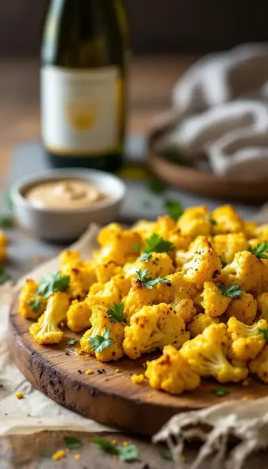 Turmeric Roasted Cauliflower