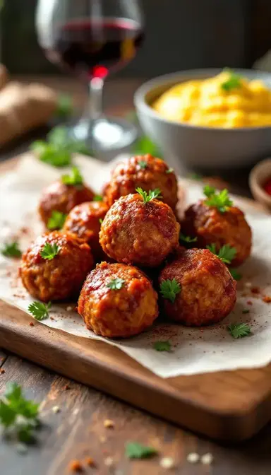 Vegan Black Bean Meatballs