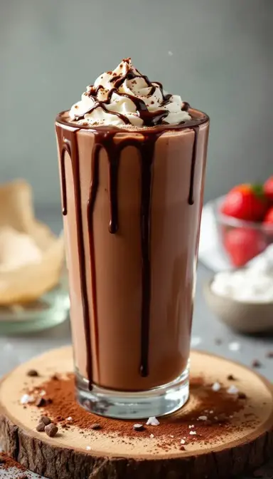 Vegan Chocolate Milkshake