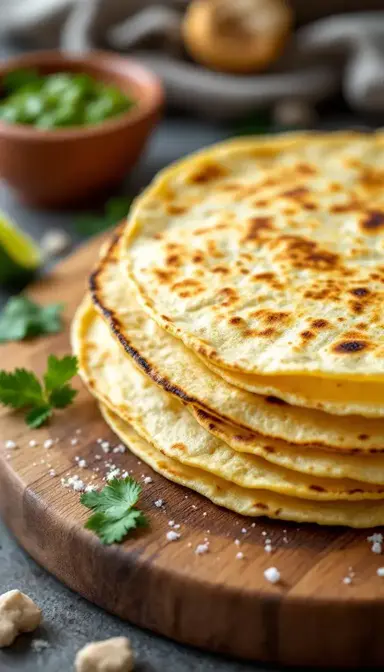 Warm Corn Tortillas