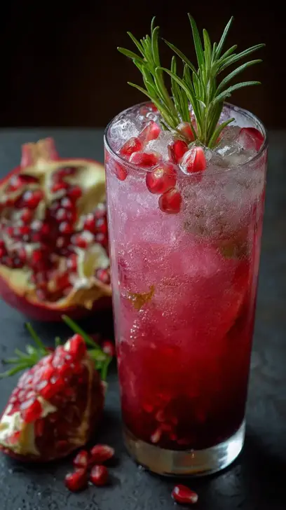 pomegranate spritzer