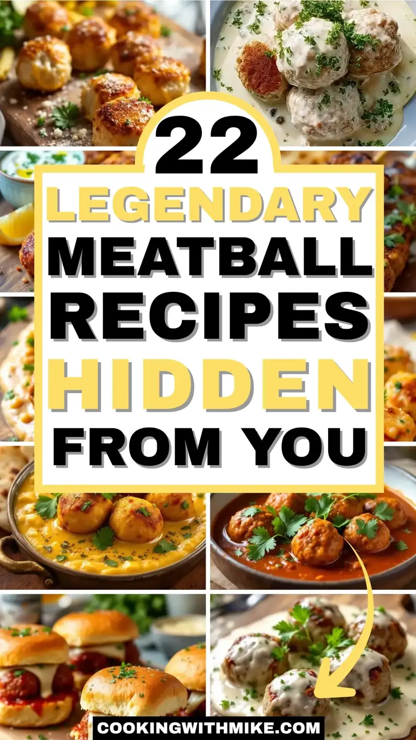 22 Legendary Meatball Recipes Hidden from You 810x1440 1