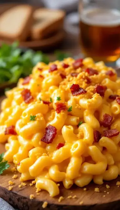 Mac Cheese with Bacon 1