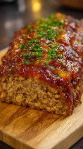 Apricot Glazed Meatloaf