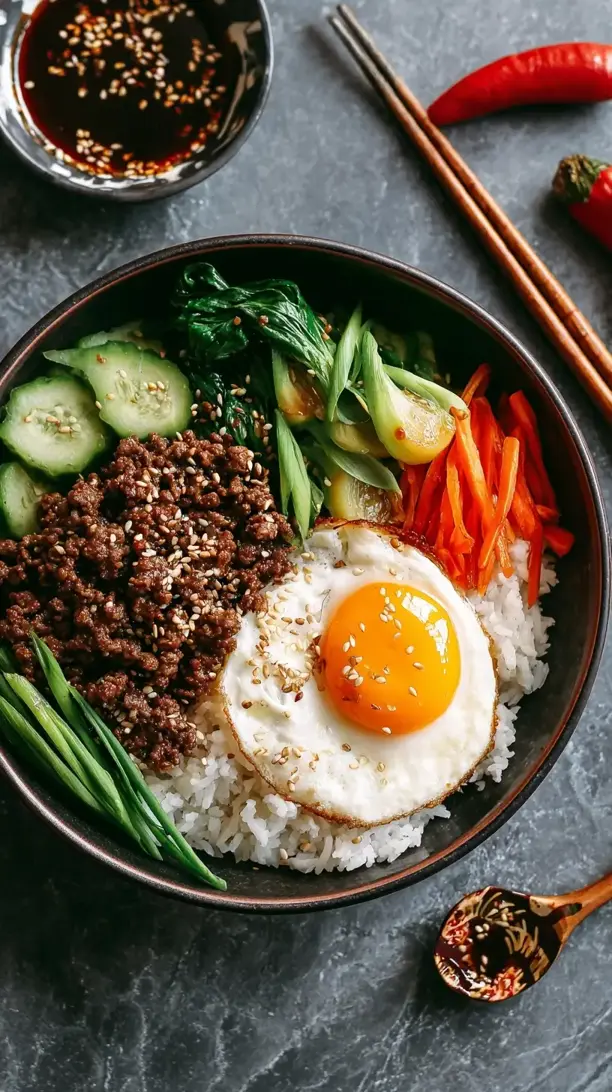 Asian Beef Rice Bowl