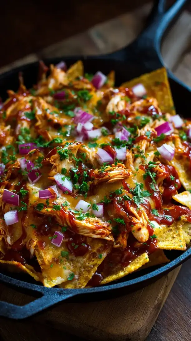 BBQ Chicken Nachos