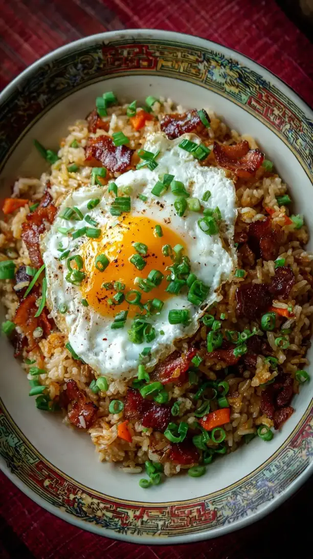 Bacon and Egg Fried Rice
