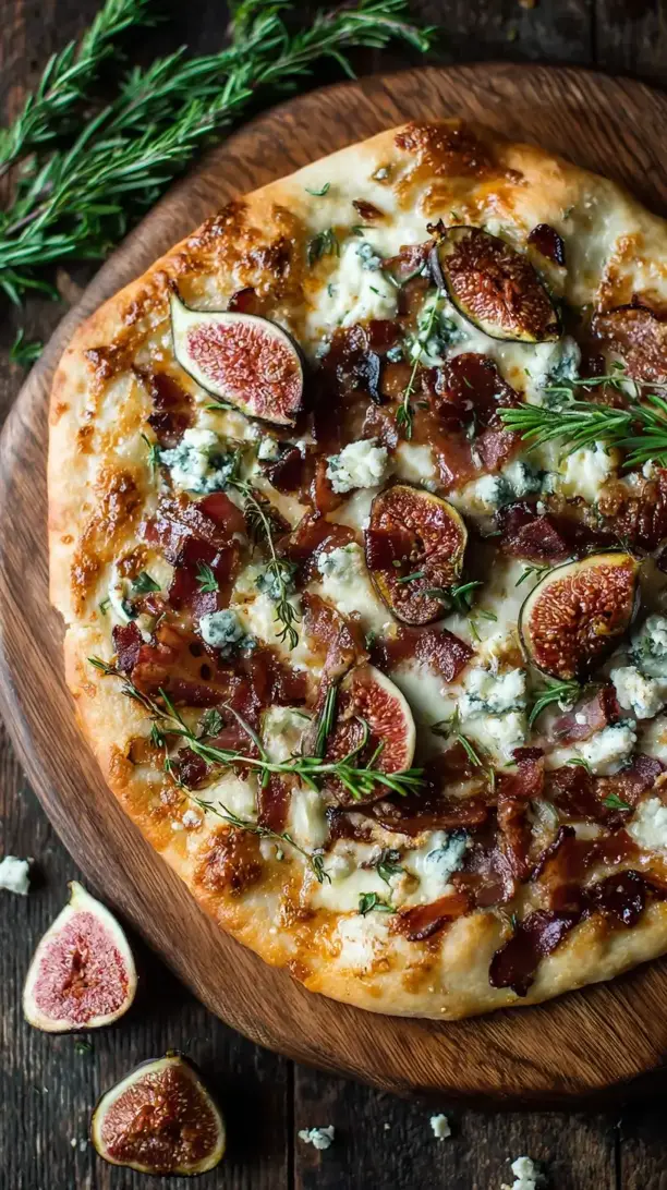 Bacon and Fig Pizza