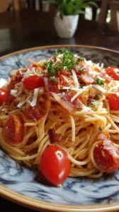 Bacon And Tomato Pasta