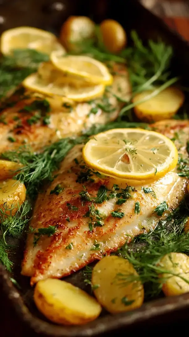 Baked Lemon Tilapia