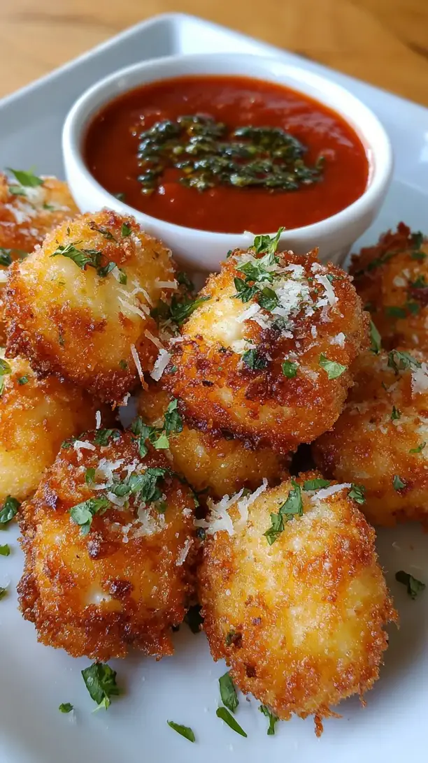 Baked Mozzarella Bites