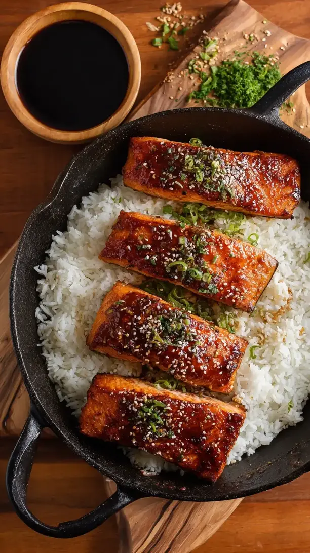 Baked Teriyaki Salmon