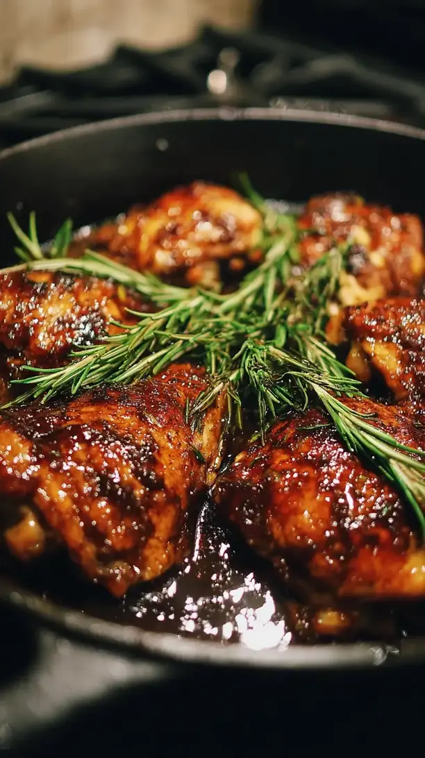 Balsamic Honey Glazed Chicken