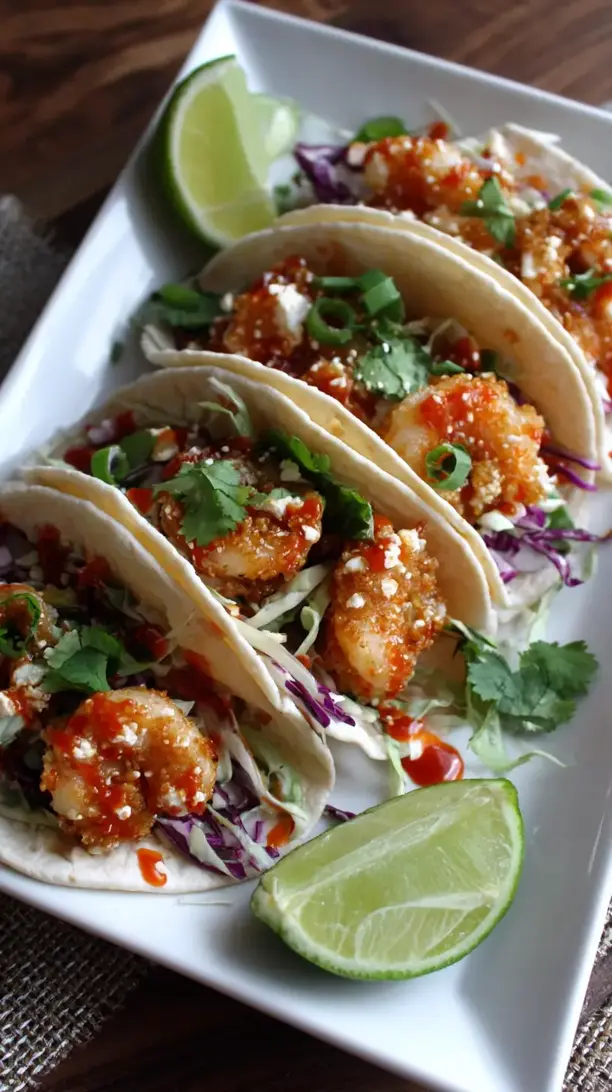 Bang Bang Shrimp Tacos