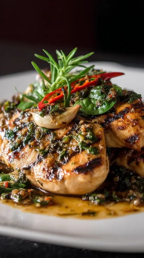 Basil Chicken Breast