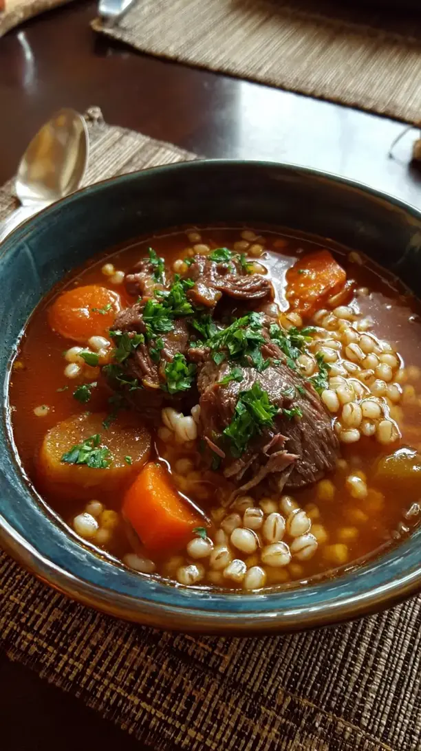 Beef Barley Soup