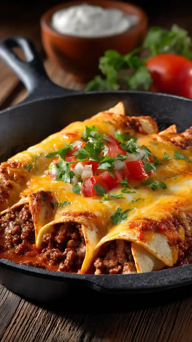 Beef Enchiladas