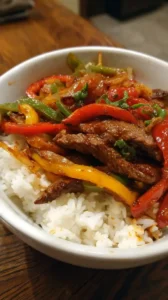 Beef Fajita Bowls
