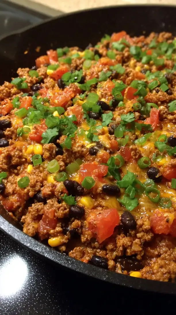 Beef Taco Skillet