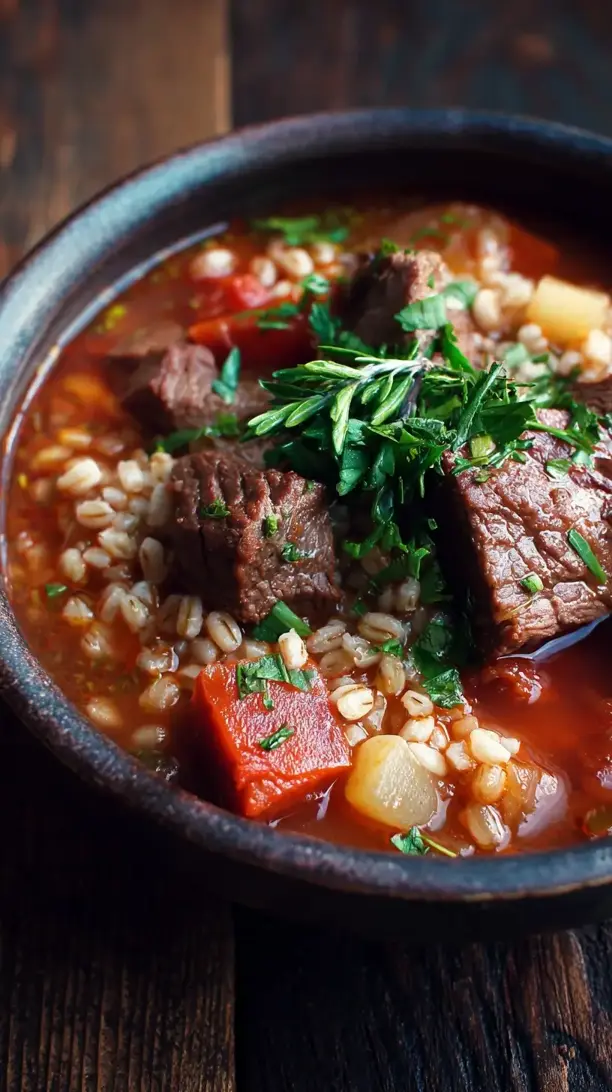 Beef and Barley Stew