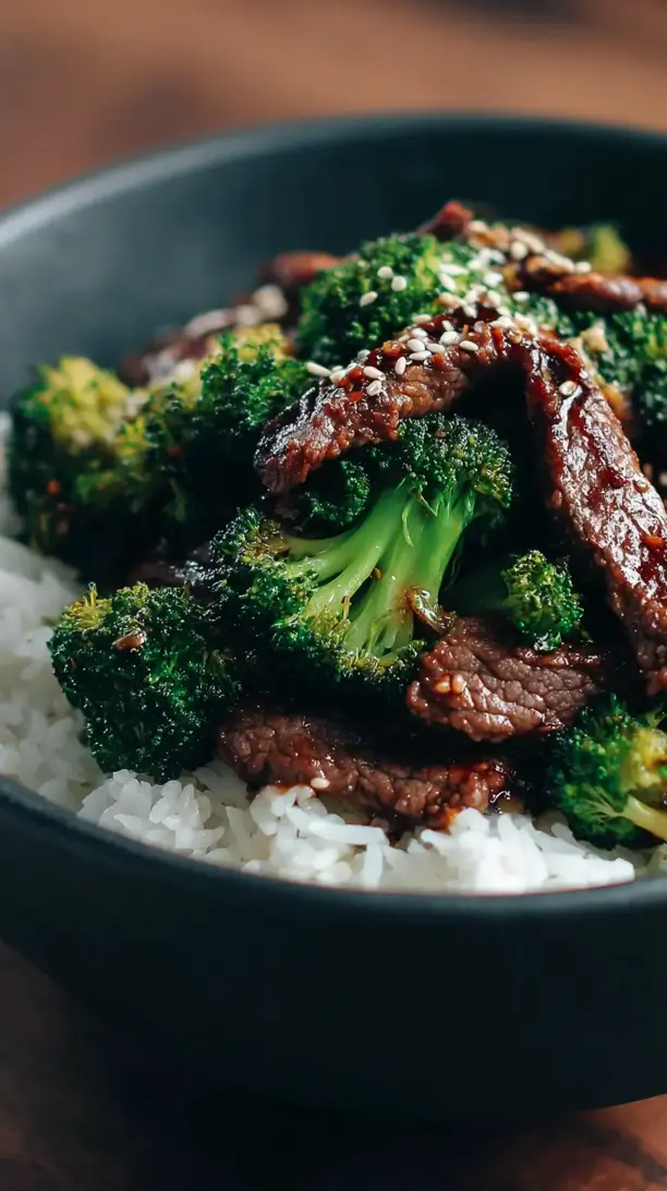 Beef and Broccoli Rice Bowl