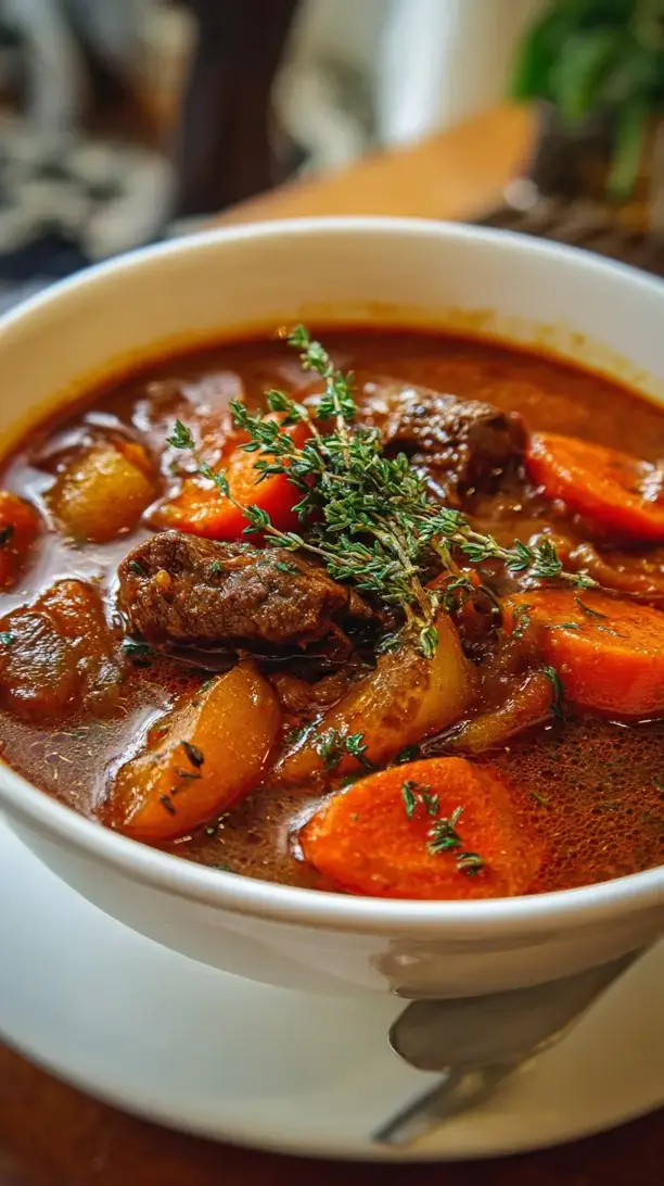 Beef and Carrot Stew