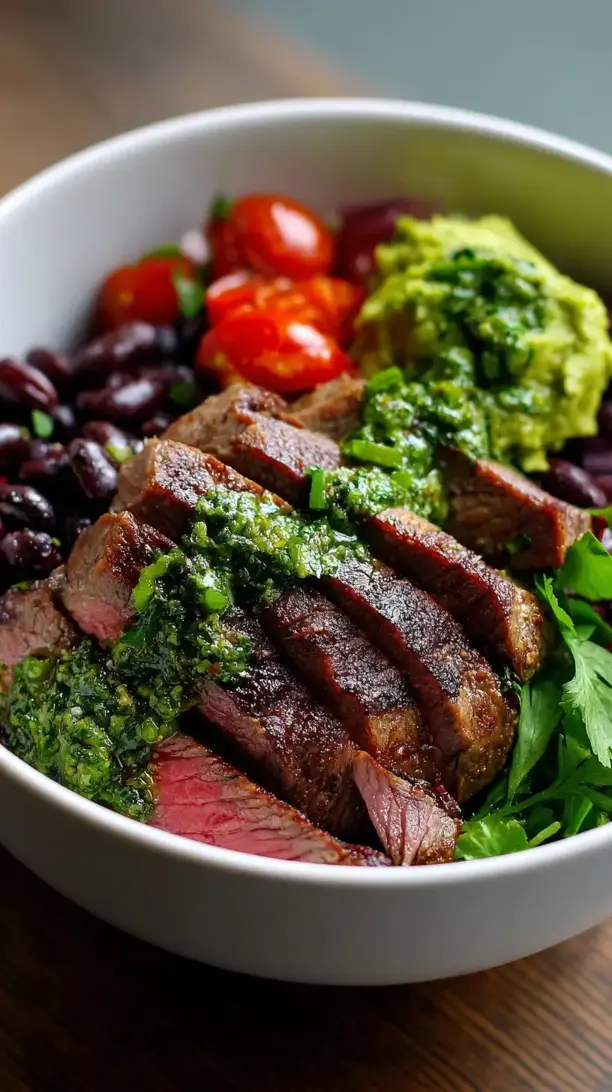 Beef and Chimichurri Steak Bowl