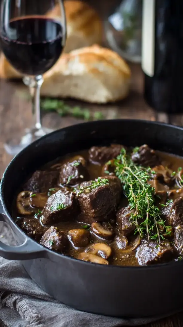 Beef and Mushroom Stew