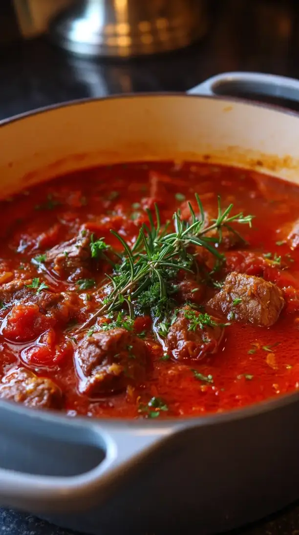 Beef and Tomato Stew
