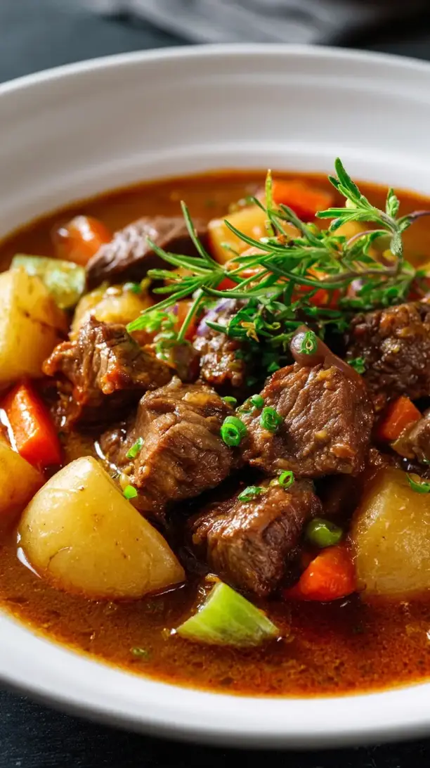 Beef and Turnip Stew