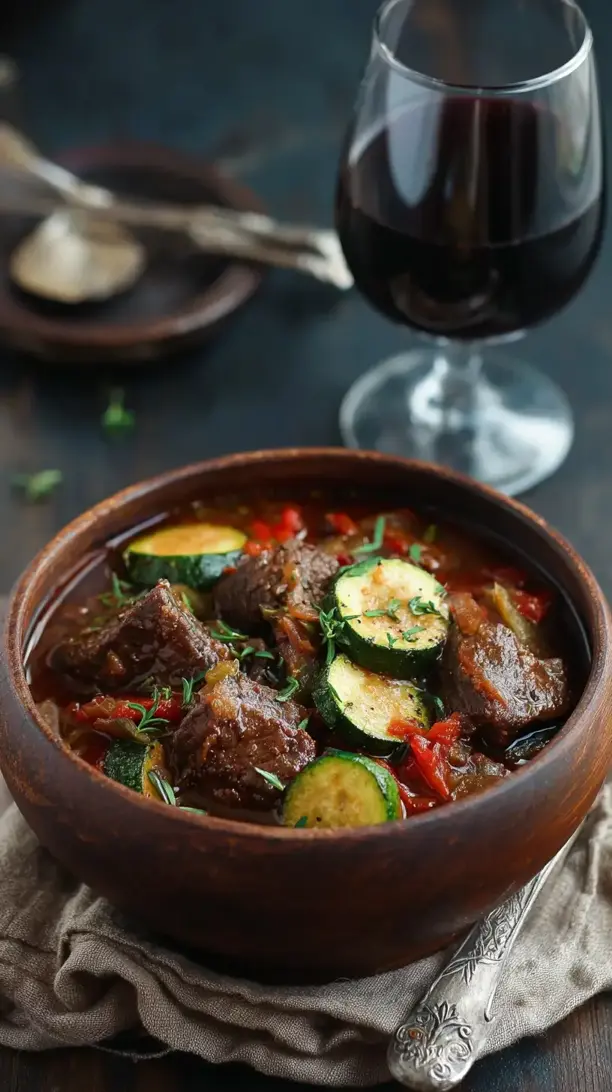 Beef and Zucchini Stew