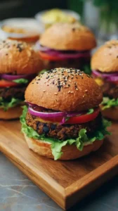 Black Bean Burgers