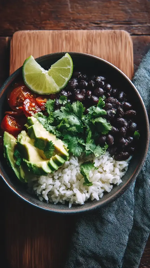 Black Bean Burrito Bowls