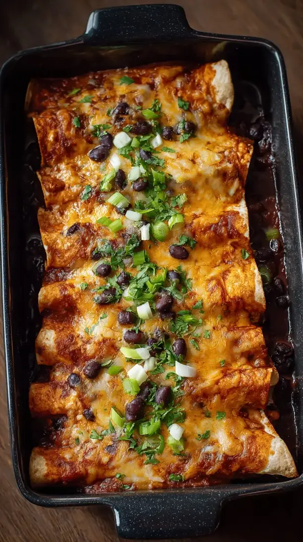 Black Bean Enchiladas