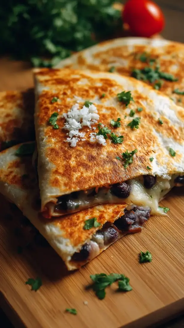 Black Bean Quesadillas