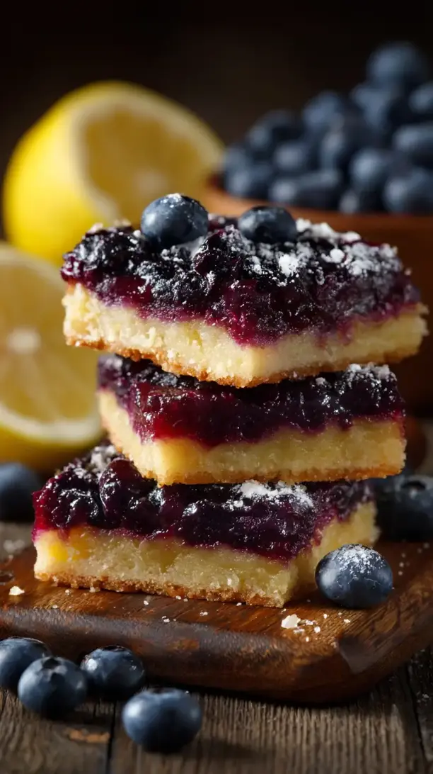 Blueberry Lemon Bars