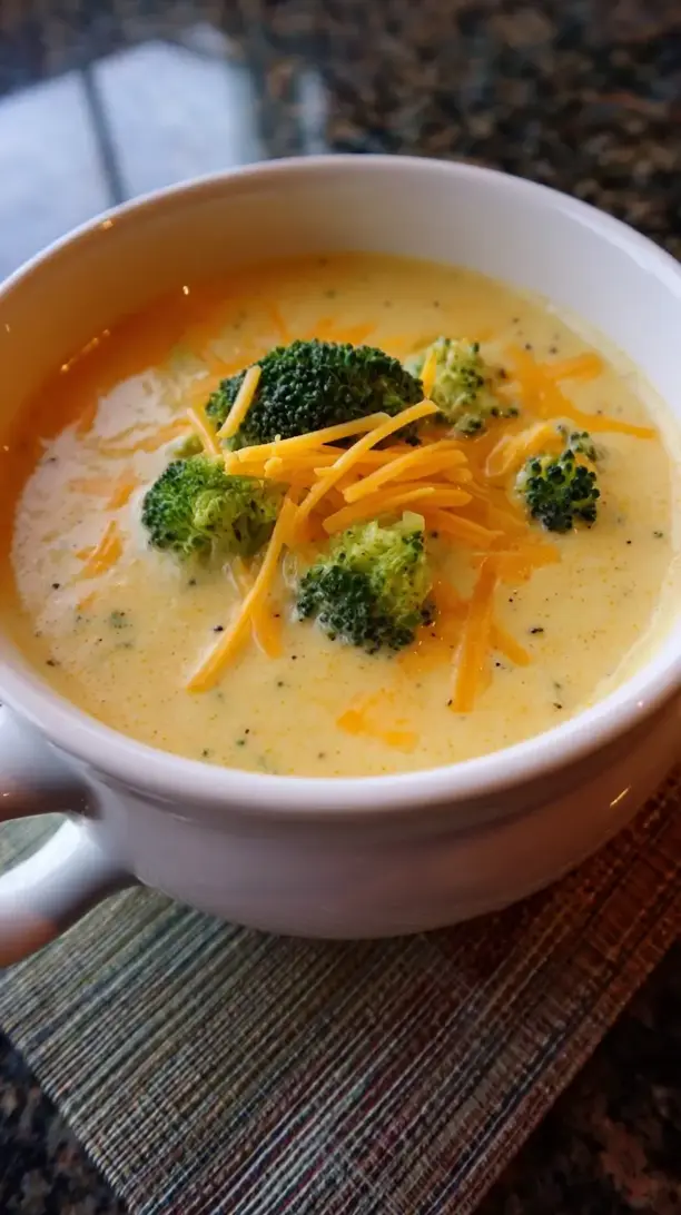 Broccoli Cheddar Soup