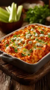 Buffalo Chicken Casserole