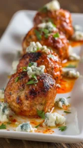Buffalo Chicken Meatballs