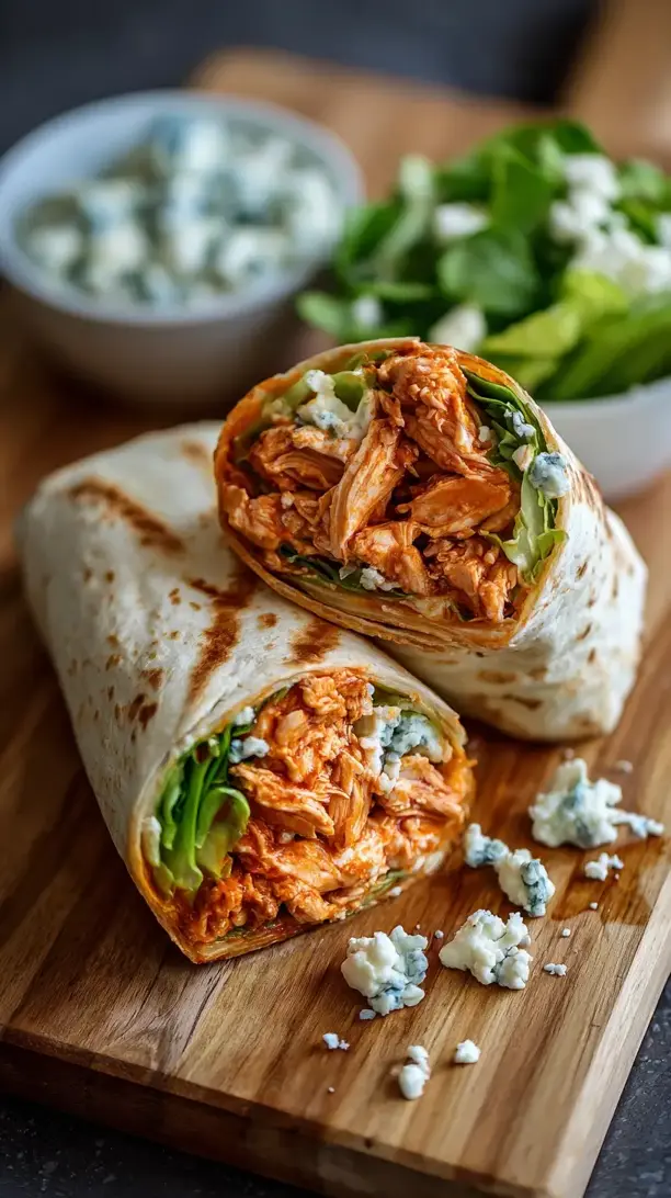 Buffalo Chicken Wraps