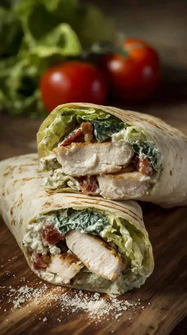 Caesar Chicken Wrap