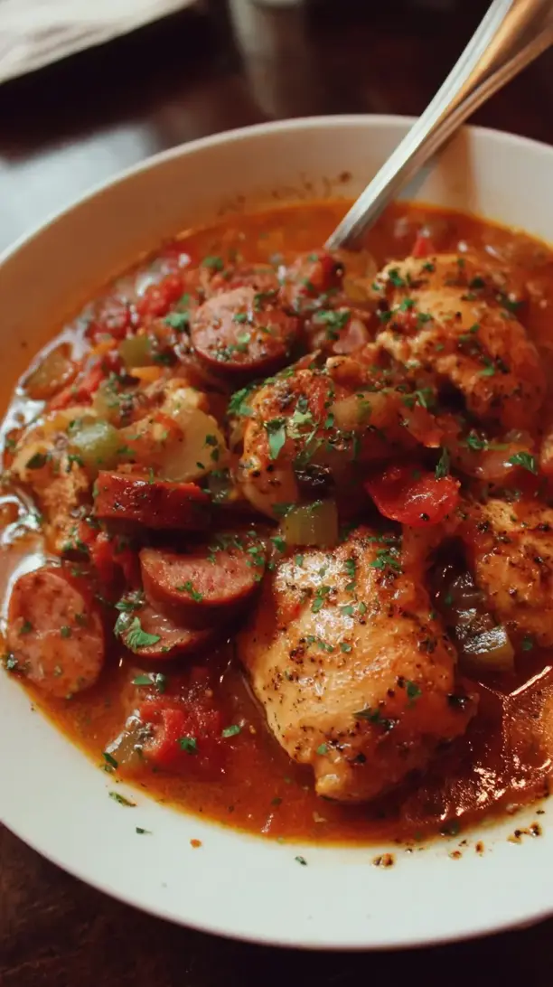 Cajun Chicken Stew