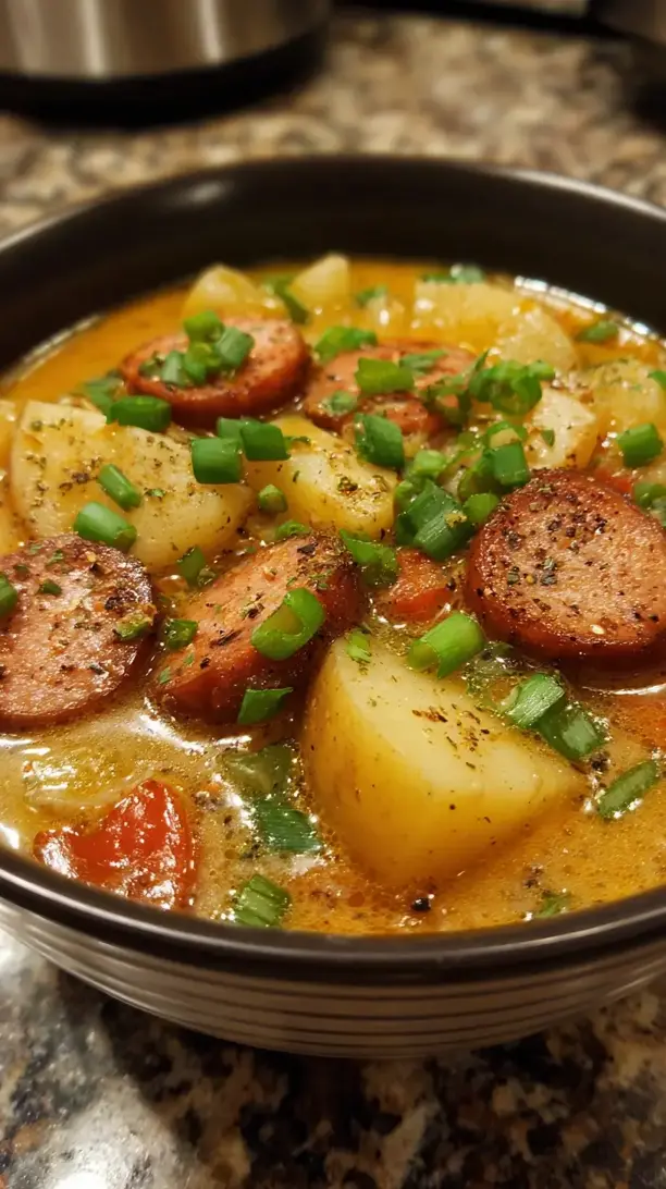 Cajun Sausage and Potato Soup