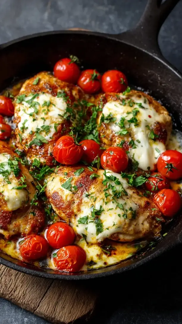 Caprese Chicken Skillet