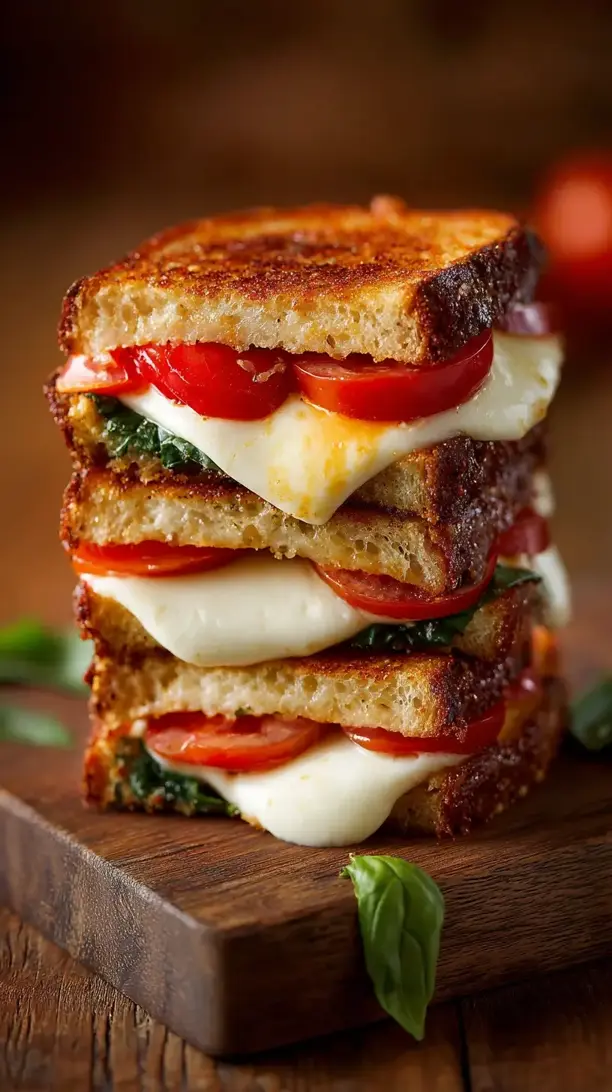 Caprese Grilled Cheese