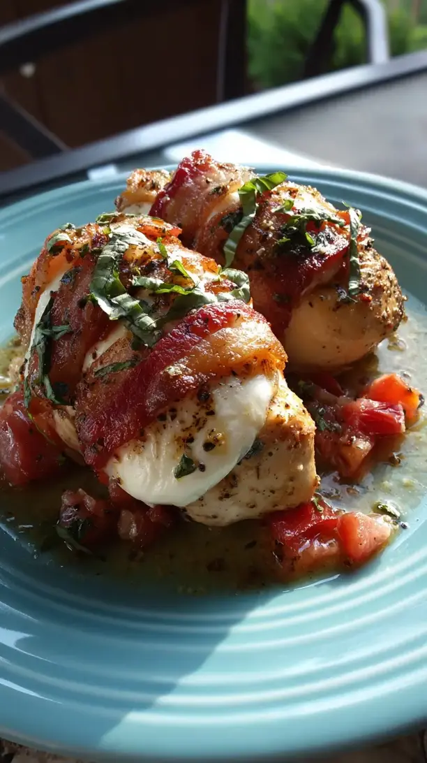 Caprese Stuffed Chicken