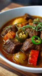 Caribbean Beef Stew