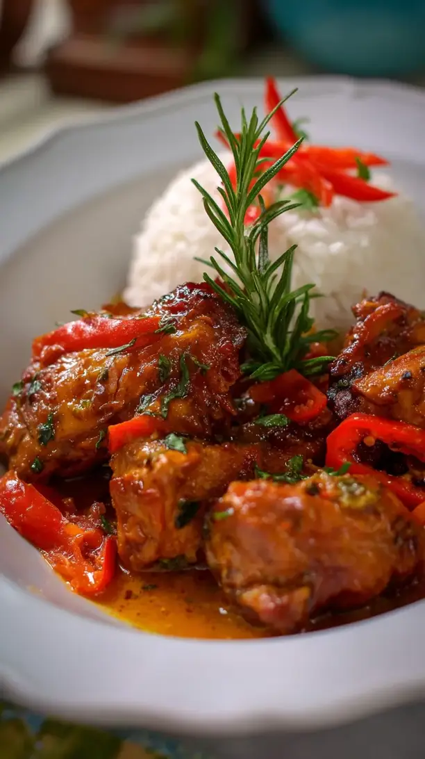 Caribbean Chicken Stew