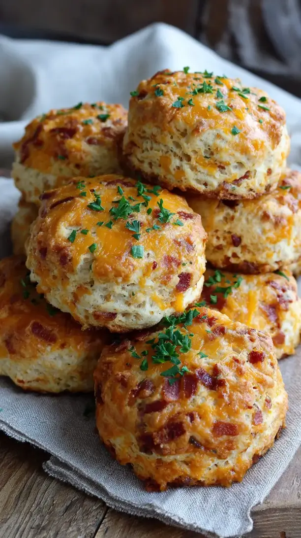 Cheddar Bacon Biscuits