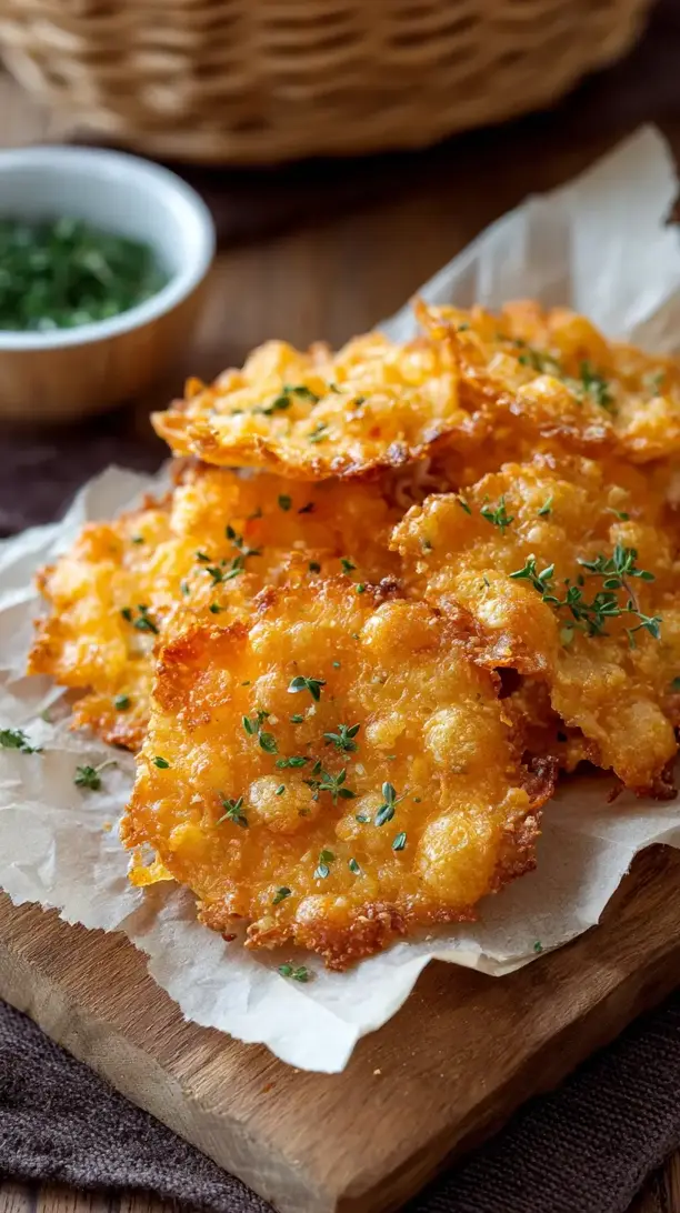 Cheddar Cheese Crisps